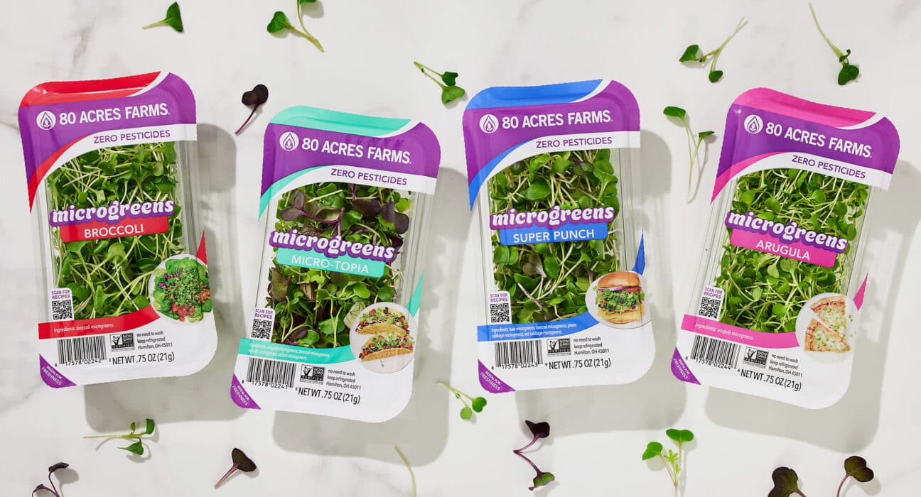 80 Acres Farms announced that it is bringing its microgreens to additional grocery stores across the United States, extending its national footprint and strengthening relationships with retail partners.