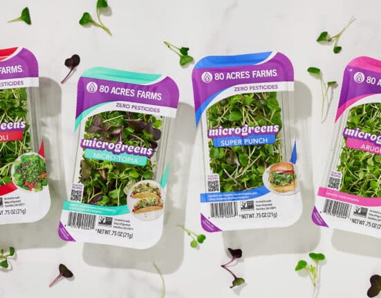 80 Acres Farms announced that it is bringing its microgreens to additional grocery stores across the United States, extending its national footprint and strengthening relationships with retail partners.