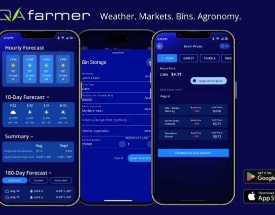 QA Farmer launches at Big Iron 2025, uniting weather, markets, bins & agronomy in one simple mobile app for row crop farmers.