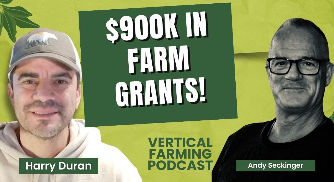 Andy Seckinger, Sales Director at United Grants of America, joined the Vertical Farming Podcast to discuss sales, grants, and farming.