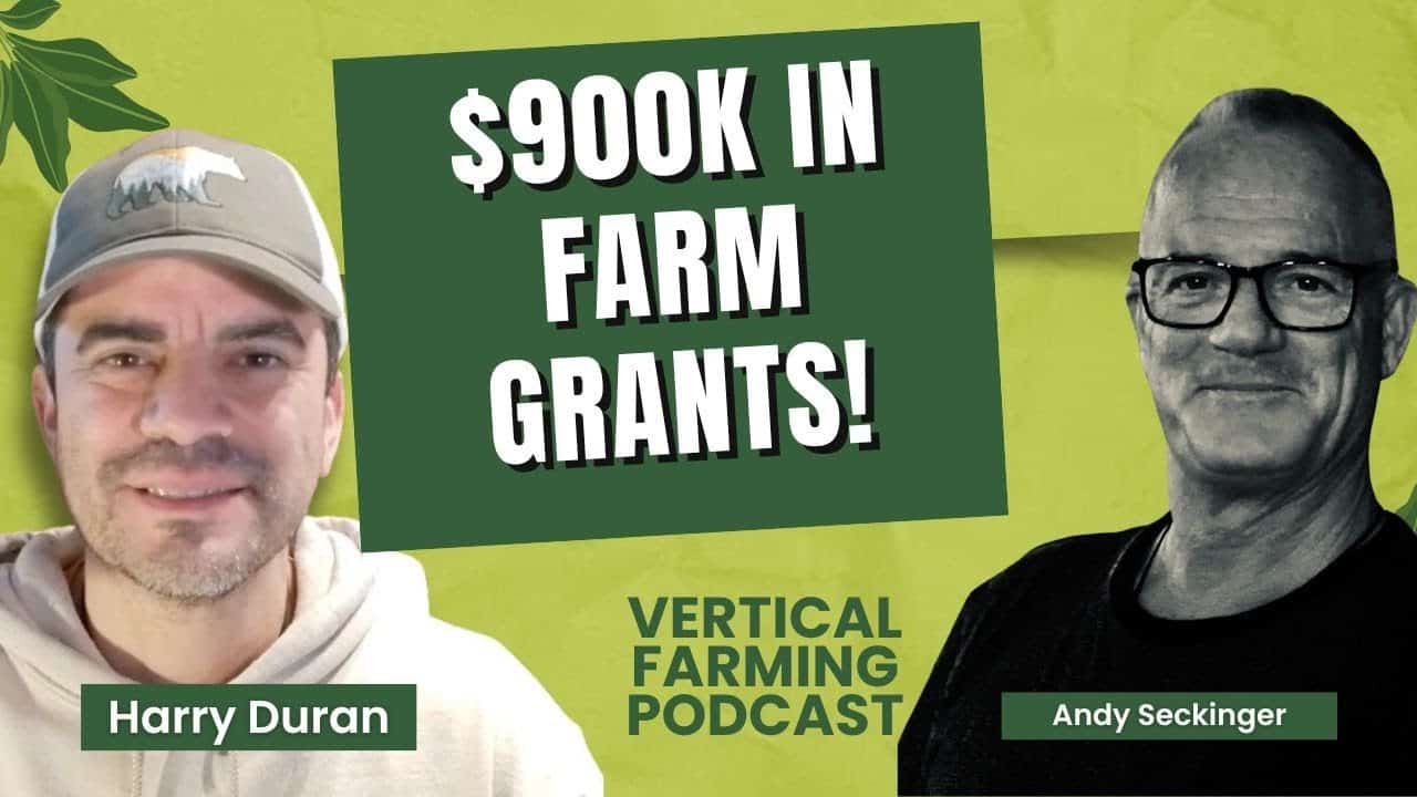 Andy Seckinger, Sales Director at United Grants of America, joined the Vertical Farming Podcast to discuss sales, grants, and farming.