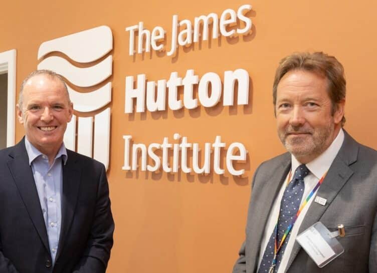 The James Hutton Institute received a £3 million investment from Scottish Enterprise for its high throughput phenotyping facility.