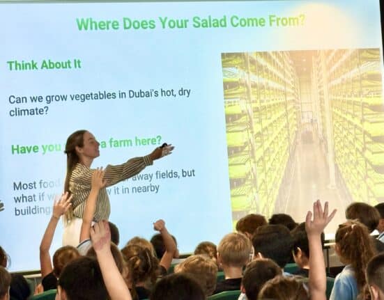 Greeneration partnered with Arcadia British School for a STEM Week session, introducing students to the science and innovation behind vertical farming.