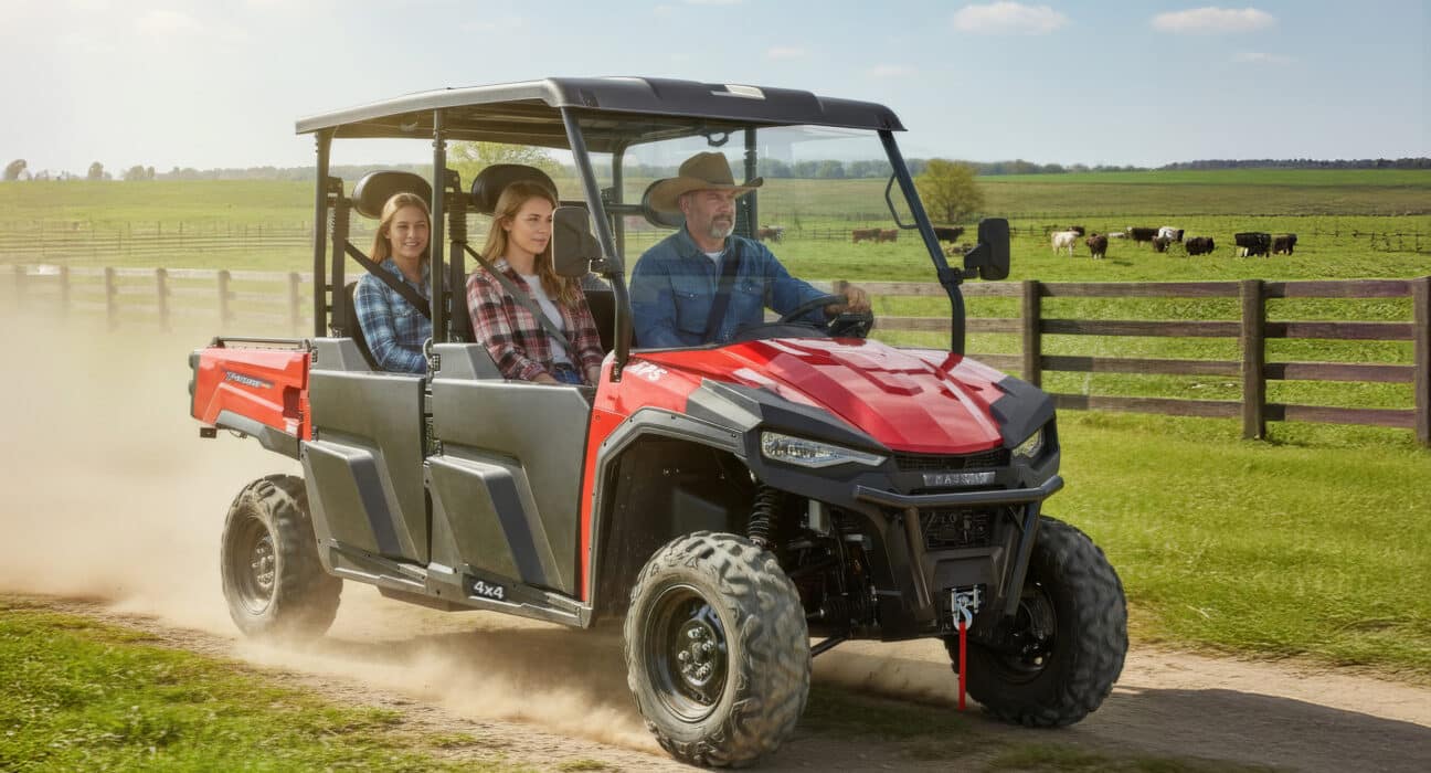 Massimo Group (NASDAQ: MAMO) introduces two new utility terrain vehicles (UTVs): the Buck 450 4WD and the T-Boss 900L Crew.