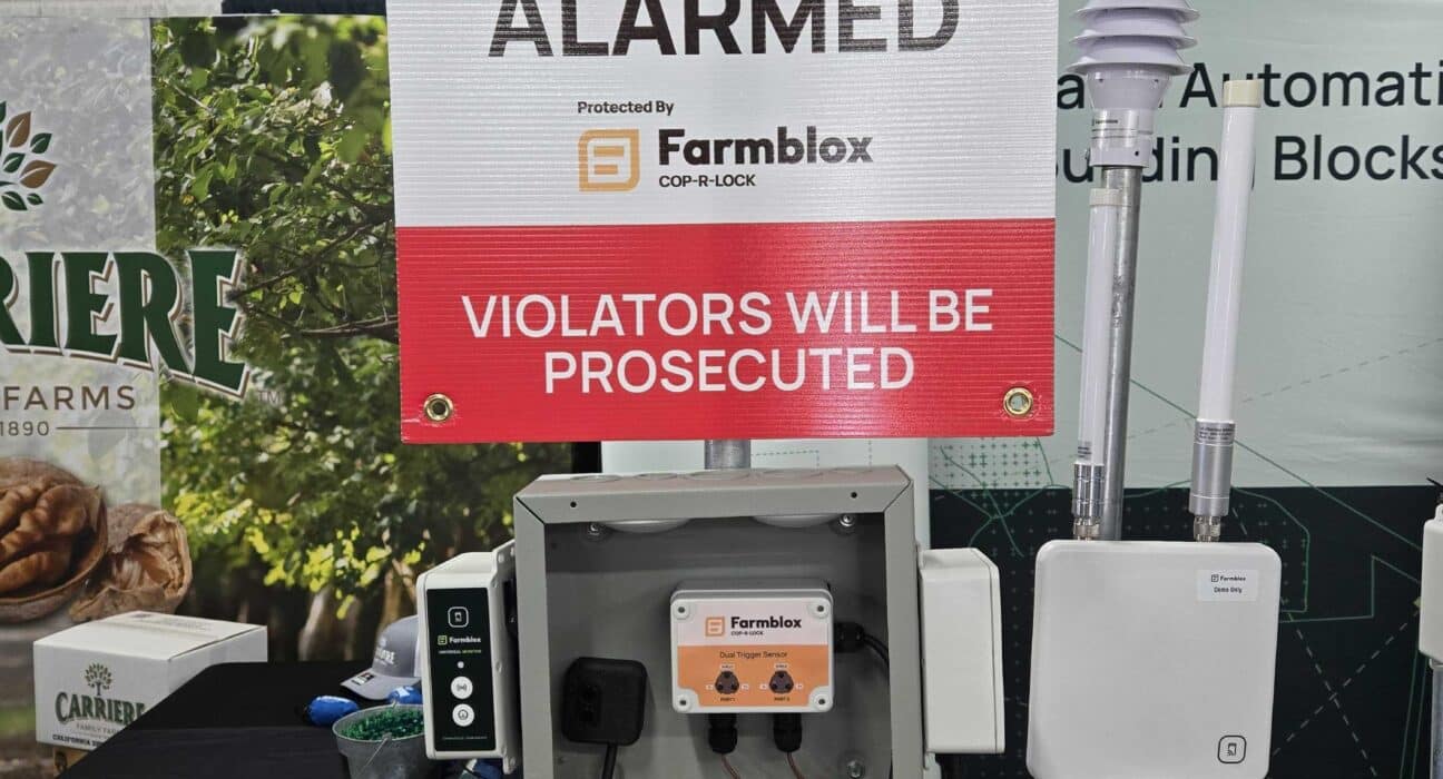 Farmblox has announced the launch of COP-R-LOCK, a security platform built to detect copper theft and deliver real-time monitoring for solar infrastructure on agricultural operations.