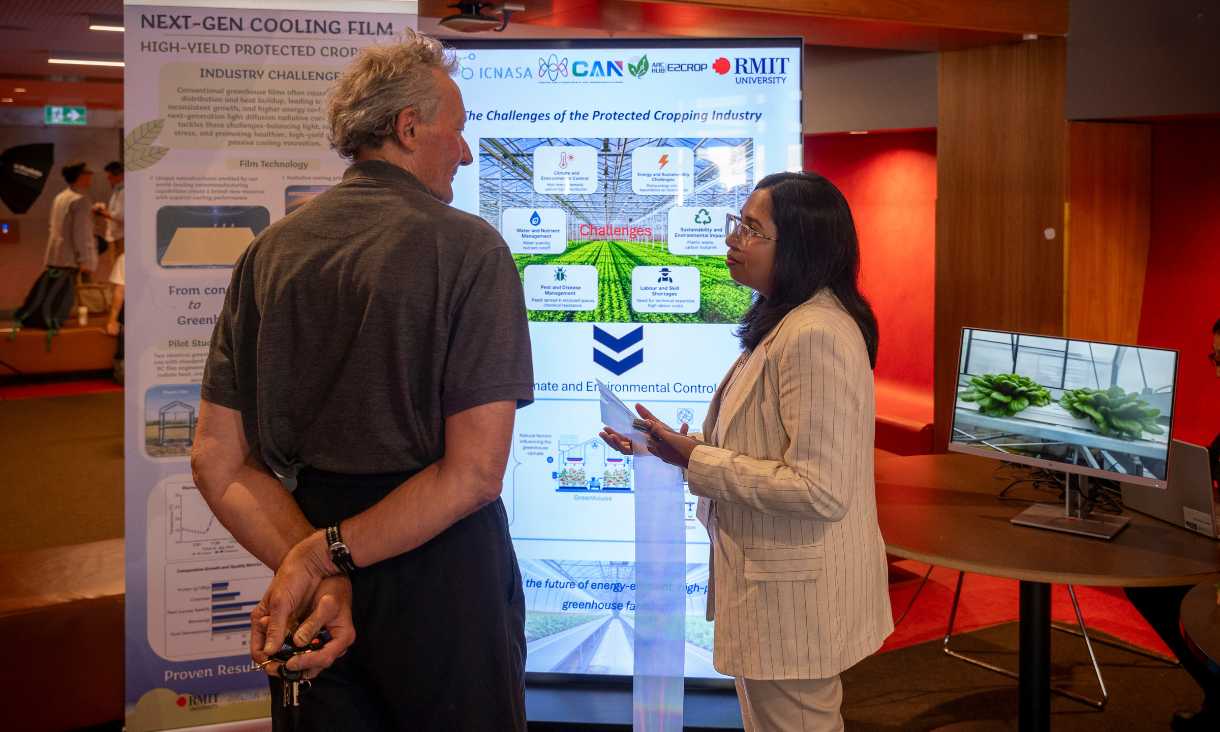 RMIT University has launched the ARC Research Hub for Intelligent Energy Efficiency in Future Protected Cropping (E2Crop Hub).