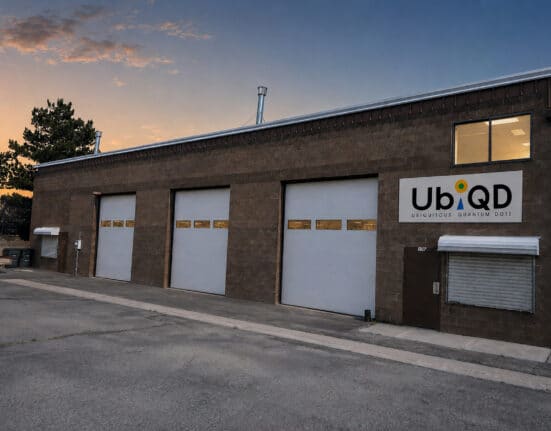 UbiQD, a quantum dot technology company founded in Los Alamos in 2014, has acquired a third building adjacent to its existing campus on Eastgate Road in Los Alamos, New Mexico. The 5,000-square-foot high-bay facility will support ongoing manufacturing expansion and create space for additional equipment and operations as the company scales its quantum dot production for food and energy markets.