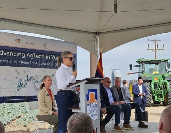 eX² Technology joined Arizona state & local leaders to commemorate the launch of an ag-focused wireless tower network in Yuma County.