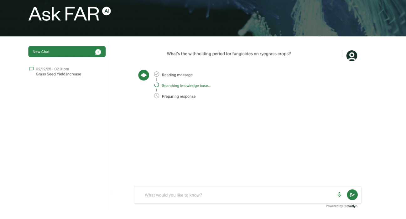 Explore Caitlyn, a platform designed for agricultural research, enhancing data access and traceability in critical sectors.