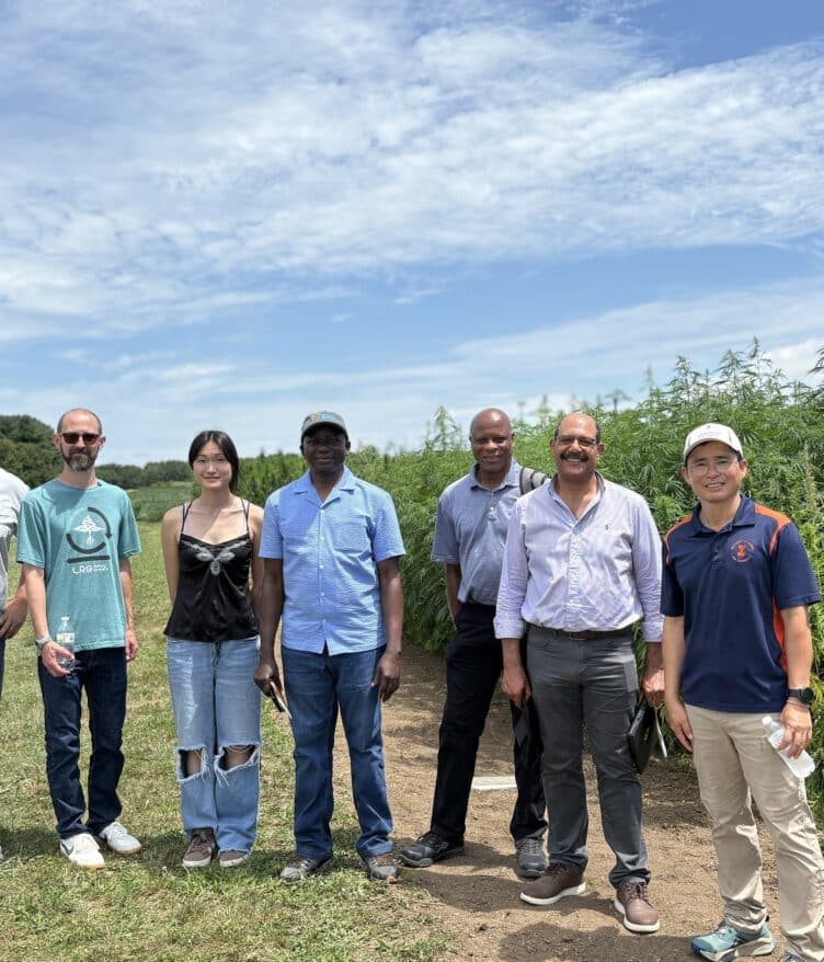 A first-of-its-kind U.S. field trial is testing Class A biosolids fertilizer for industrial hemp grain and fiber production.