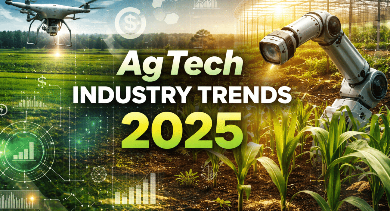 Learn about agtech industry trends 2025, showcasing the surge in funding and innovations shaping the future of agriculture.