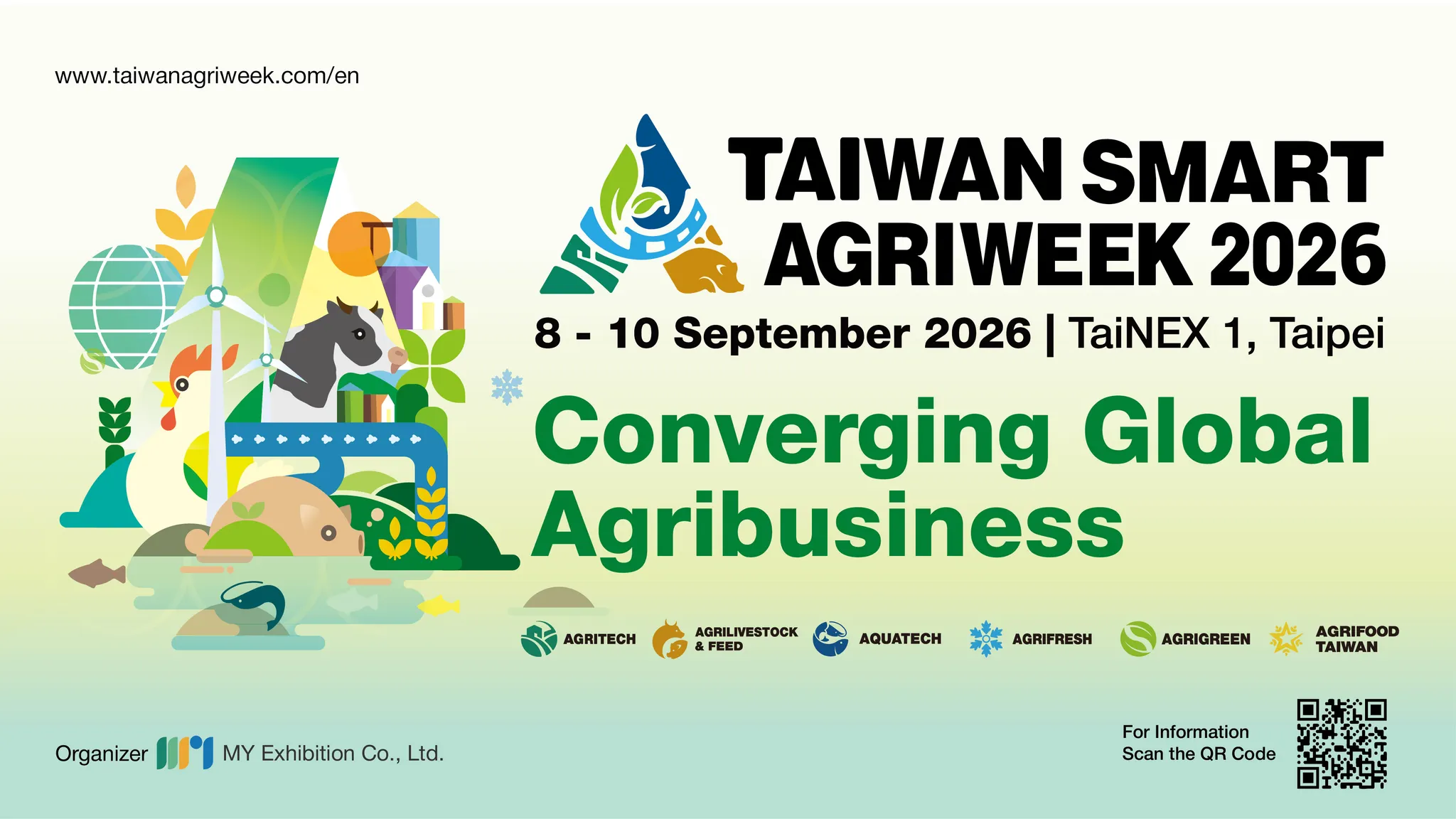 Taiwan Smart Agriweek showcases cutting-edge technologies for the entire agricultural value chain. Discover more today!