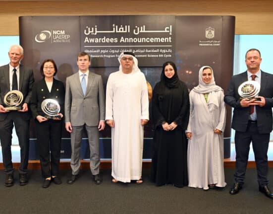 The UAE Research Program for Rain Enhancement Science (UAEREP) has announced three awardees under its Sixth Cycle research grants.