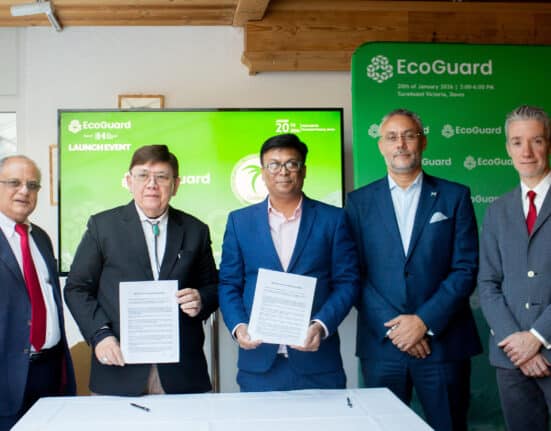 The Confederation of Coconut Farmers Organizations of the Philippines (CONFED) and EcoGuard Global AG announced the signing of an agreement at the World Economic Forum Annual Meeting in Davos to establish the Philippines’ first Carbon Office.