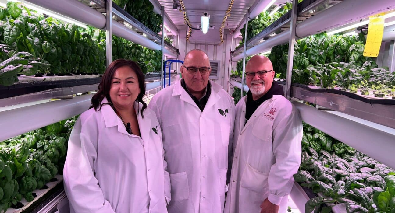 Fisher River Cree Nation (FRCN) launches year-round hydroponic farm in partnership with ADRA Canada and Growcer Corp.