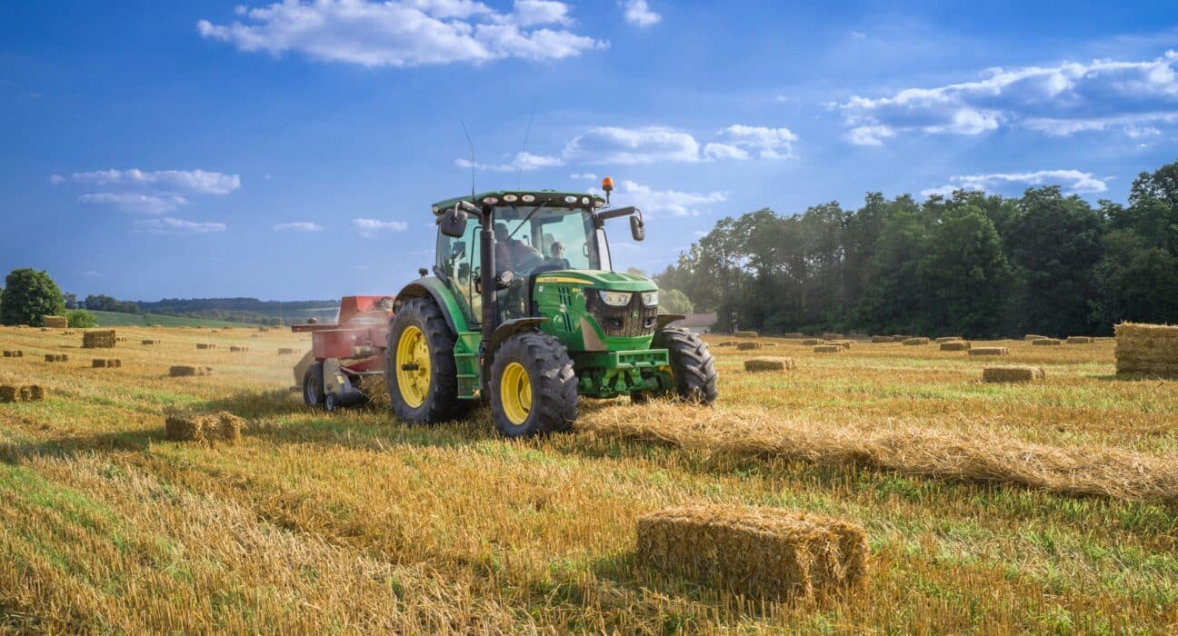John Deere acquired Sentera in May 2025 & GUSS Automation in August 2025, adding aerial imagery and autonomous spray capability respectively.
