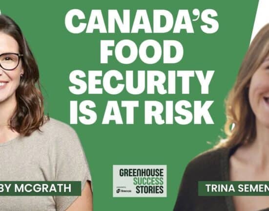 Darby McGrath, Vice President of Research and Development at Vineland Research and Innovation Centre, described how the not-for-profit operates across a 200-acre campus in Vineland Station, Ontario, with six distinct research divisions and up to 100 staff.