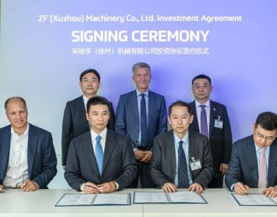 XCMG Group and ZF Friedrichshafen AG signed a joint venture agreement on June 2, 2026 in Friedrichshafen, Germany, establishing a new entity called ZF (Xuzhou) Machinery Co., Ltd.