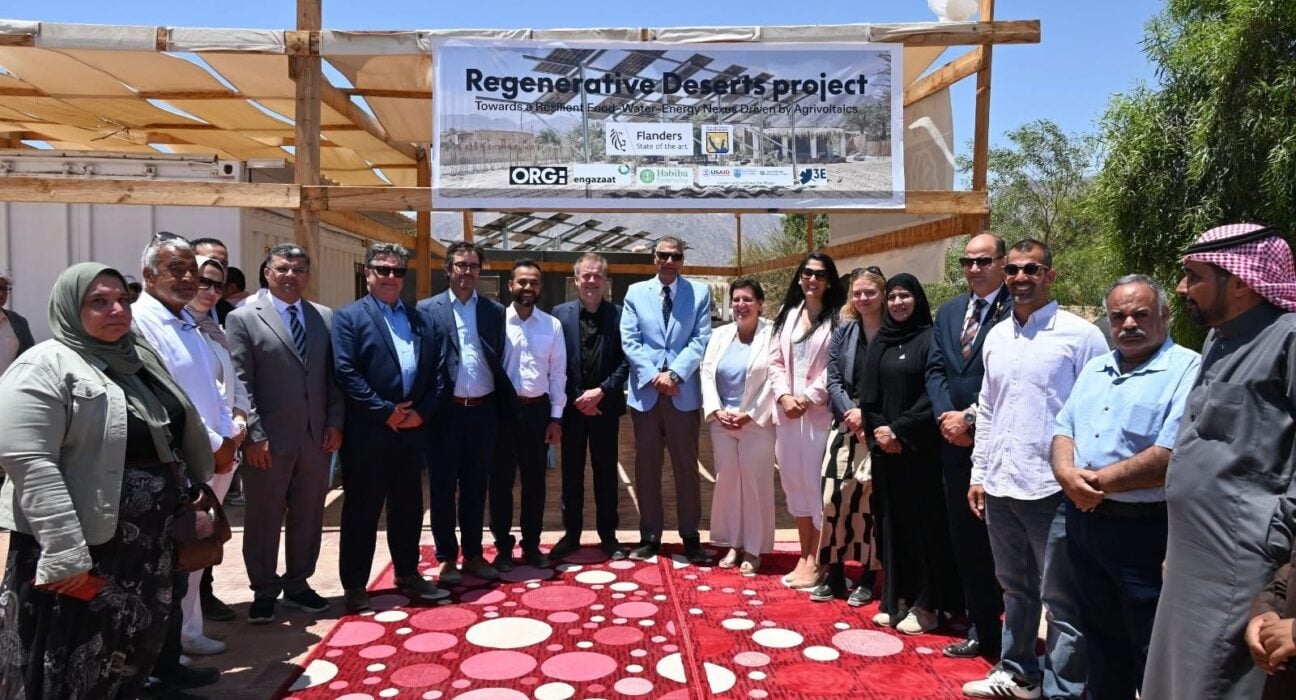 The partnership brings together renewable energy firm 3E, alongside ORG, Engazaat, Habiba Community, and the Alexandria University Center of Excellence for Water, combining expertise across engineering, agriculture, water research, and community development.