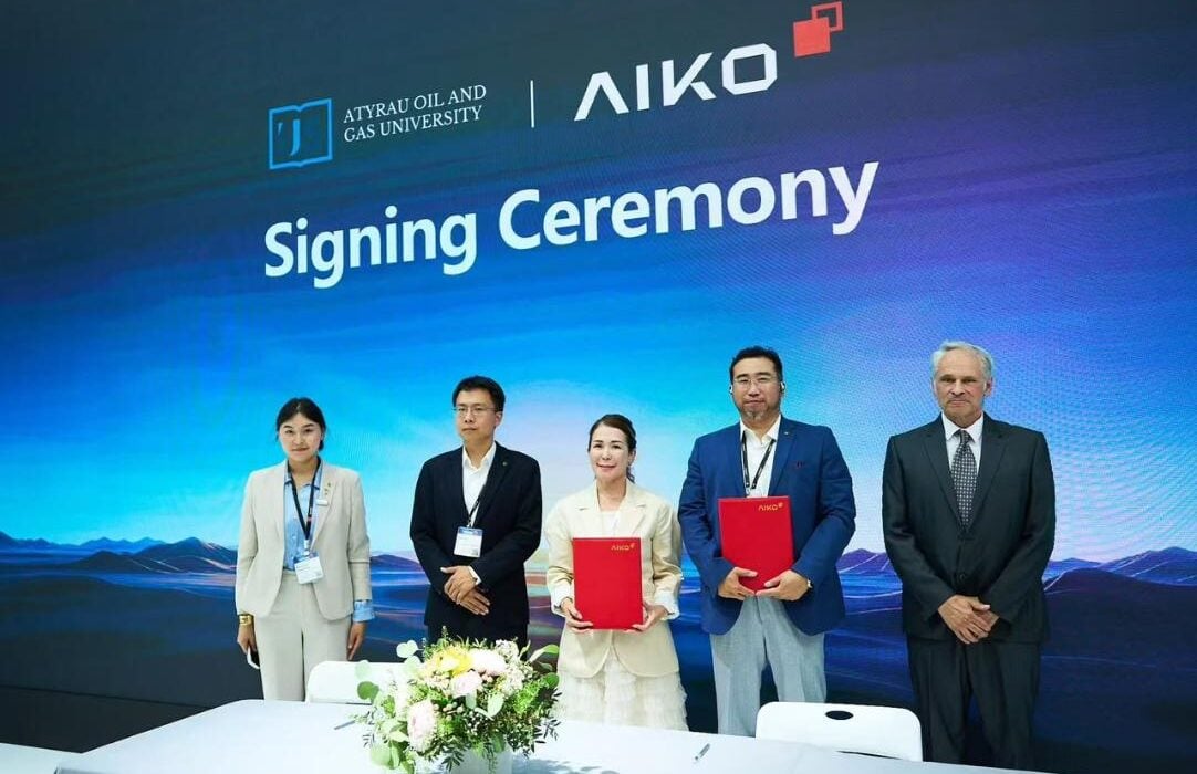 Chinese solar technology company Shanghai AIKO Solar Energy Company Limited and Kazakhstan's Atyrau Oil and Gas University named after Safi Utebayev (Utebayev University / AOGU) have signed a memorandum of understanding to jointly develop a zero-carbon smart agriculture demonstration park in Atyrau, Kazakhstan. The agreement was signed on the sidelines of Intersolar Europe 2026 in Munich, Germany — one of the world's largest solar energy trade events.