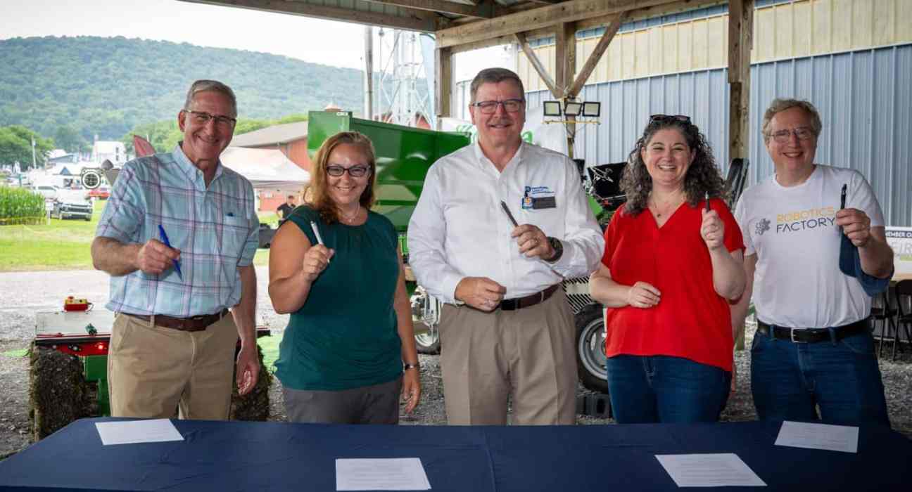 Pennsylvania Agriculture Secretary Russell Redding and Department of Community and Economic Development Secretary Rick Siger announced the Keystone AgTech Alliance